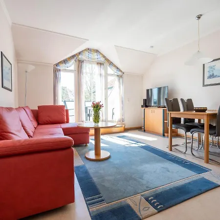 Duenenpark - Komfort Mit 1 Schlafzimmer Und Balkon Im Dachgeschoss 161 דירה בינץ