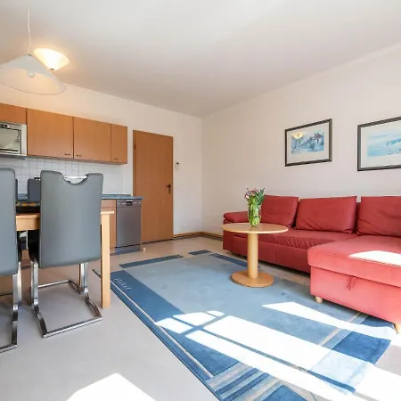 דירה Duenenpark - Komfort Mit 1 Schlafzimmer Und Balkon Im Dachgeschoss 161 בינץ