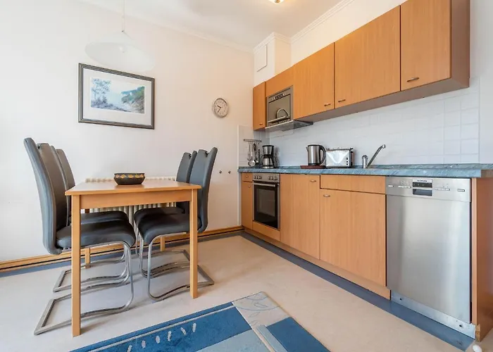 Duenenpark - Komfort Mit 1 Schlafzimmer Und Balkon Im Dachgeschoss 161 Остзебад Бинц