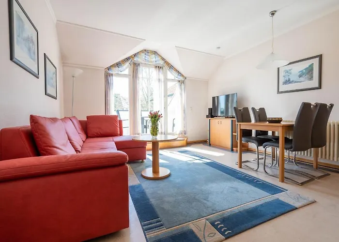 Duenenpark - Komfort Mit 1 Schlafzimmer Und Balkon Im Dachgeschoss 161 Апартаменты Остзебад Бинц